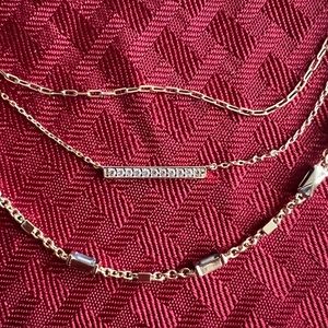 Kendra Scott Addison Triple Strand Necklace